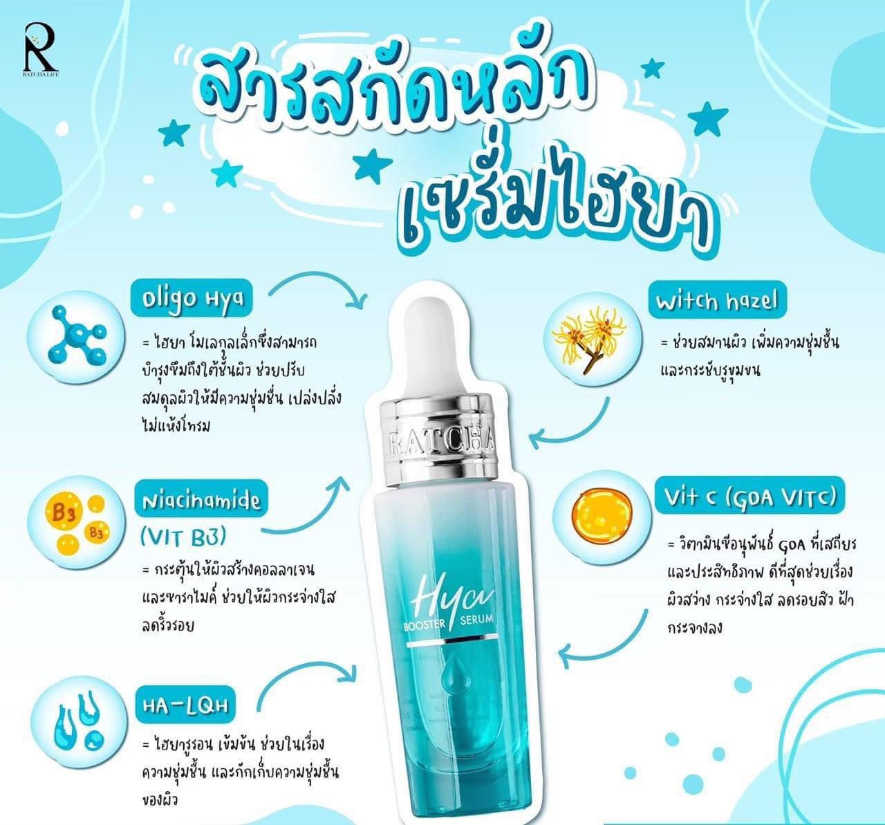 Hya Booster Serum น้องฉัตร