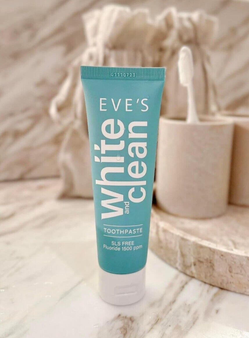 EVE'S WHITE & CLEAN TOOTHPASTE NATURAL FORMULA