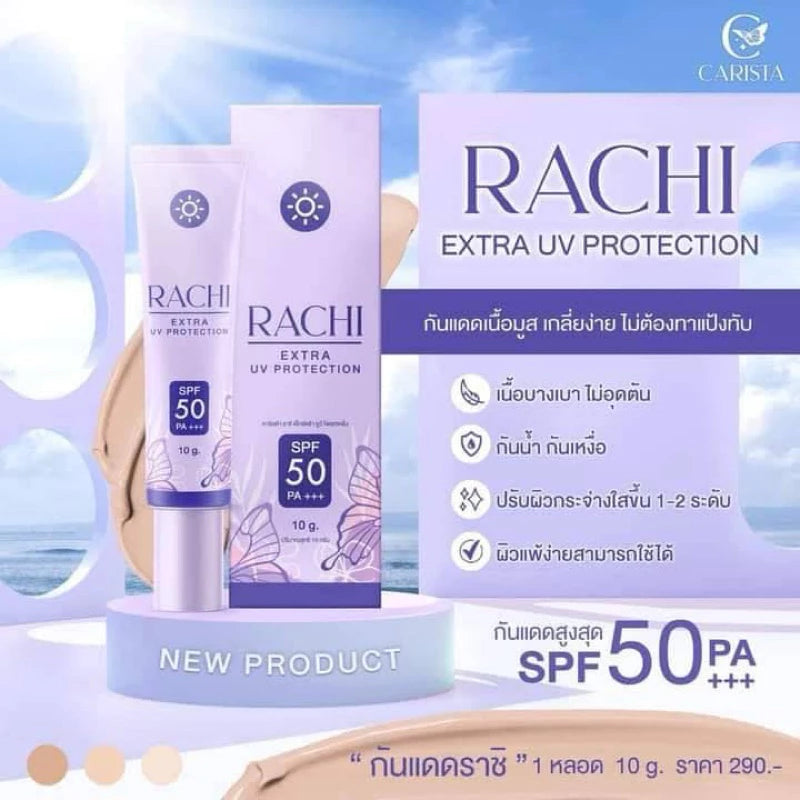 RACHI Extra UV Protection SPF 50 PA+++ Sunscreen Cream Oil Control